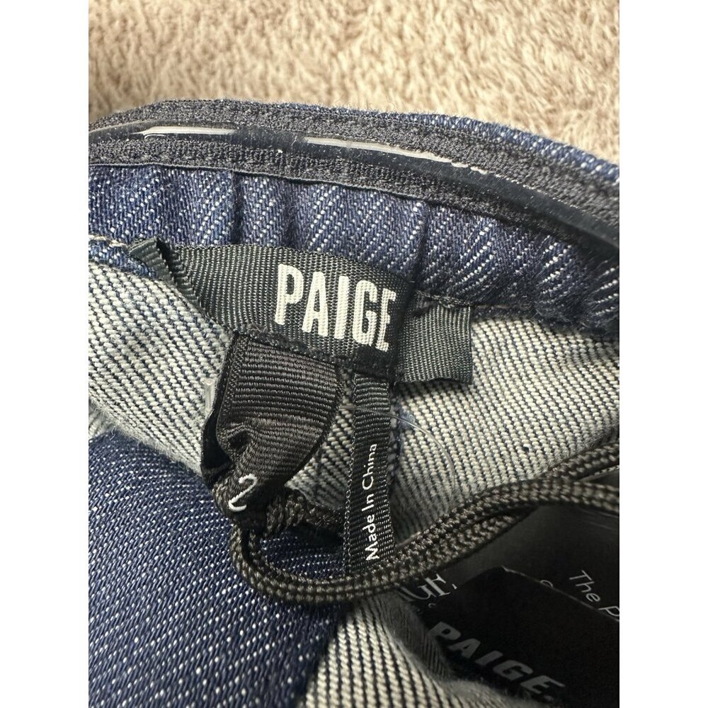 Paige Sansa Denim Strapless Jumpsuit Sz 2 NEW Retails $329 - Picture 11 of 16